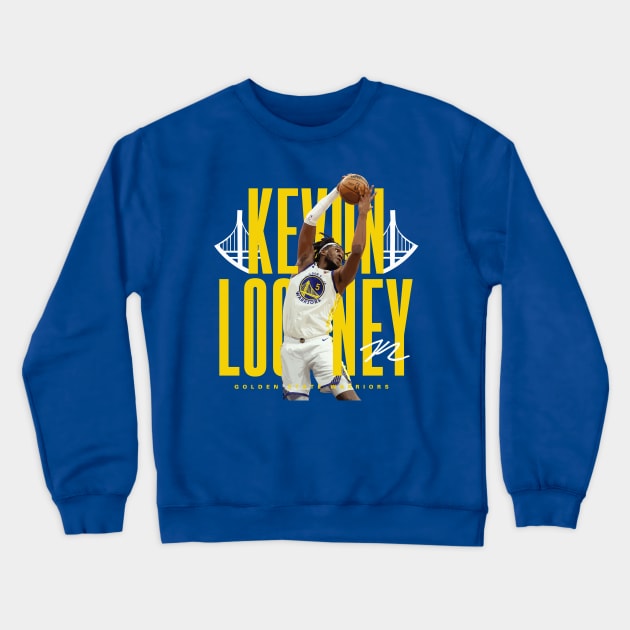 Kevon Looney Crewneck Sweatshirt by Juantamad